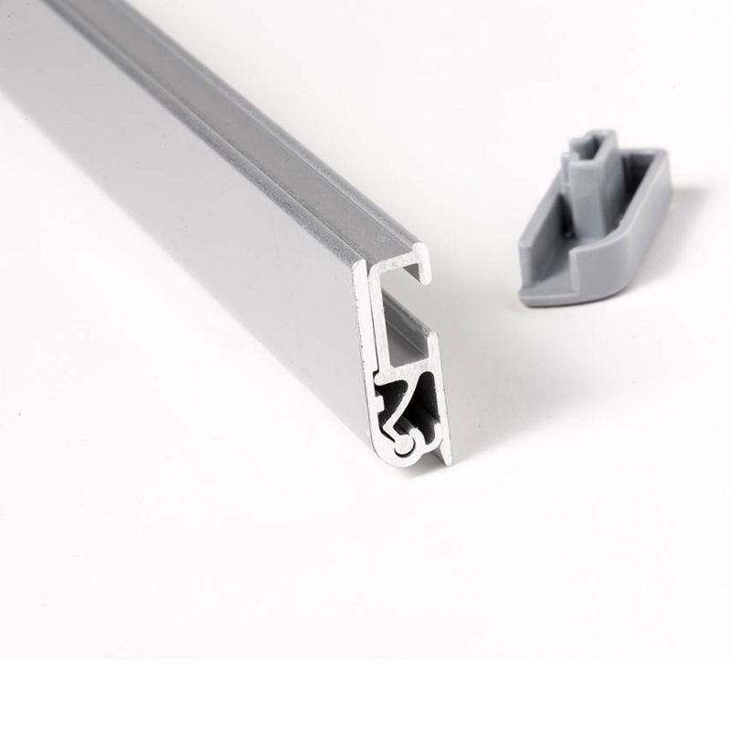 Rollbanner Basic silver Klemmleiste Rollbanner Basic silver Klemmleiste
